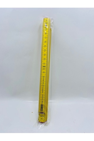 Ağaç/ahşap Kırma Metre 1 Metre - Gizli Perçin Nostalji