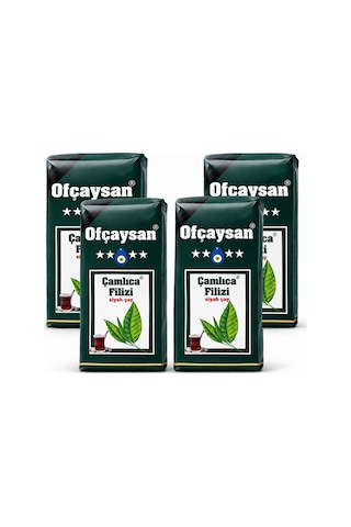 Ofçaysan Çamlıca Filizi Siyah Çay 4x1000 Gr 4 Kg 2026 Çayı