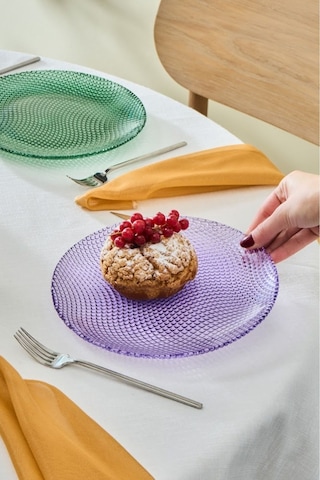 Karaca Arte 6 Parça Cam Pasta Takımı