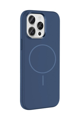 Apple Uyumlu iPhone 15 Pro Max Kılıf M-safe Şarj Özellikli Metal Kamera Çerçeveli Zore Edi Silikon Kapak