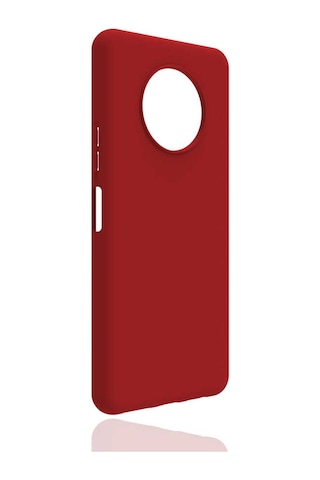 İnfinix Note 7 Kılıf Zore Biye Silikon Kırmızı
