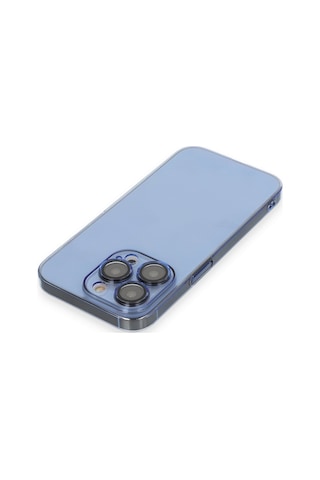 Newface - 140 - Apple iPhone Uyumlu 13 Pro Max Kılıf Armada Lensli Kapak - - Csmo-tex - Sierra Blue