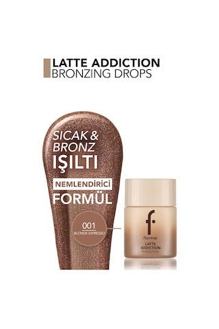 Flormar Latte Nemlendirici Etkili & Doğal Işıltılı Yüz Ve Vücut Bronzer'ı 8682536100526 001blndeespresso