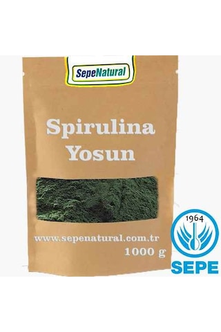 Toz Spirulina 1000 G Gıdaya Uygun Analizli Siprulina Yosun 1 Kg