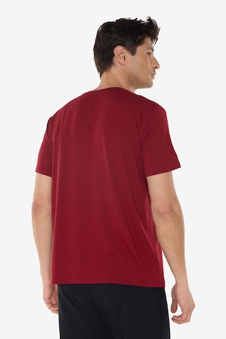 Malabadi Erkek Bordo Bisiklet Yaka Micro Modal Extra Yumuşak Rahat Kalıp Tişört 930