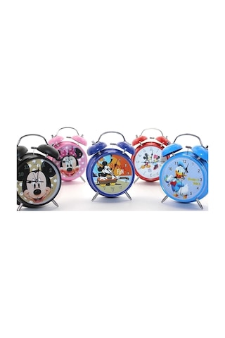 Kuromi,hello Kitty,mickey Mouse Masa Üstü Çalar Saat Alk3068 Çok Renkli