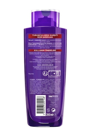 Elseve Mor Şampuan 2 x 200 ML