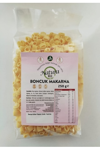 Natura Will Glutensiz Boncuk Makarna 250 G Natura Will Glutensiz Boncuk Makarna 250 G