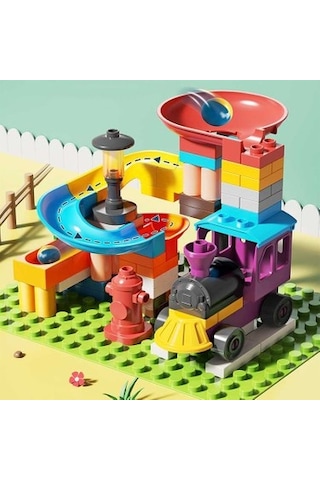 Marble Run Blok Yapı Seti - 77 Parça Eğlenceli Oyun