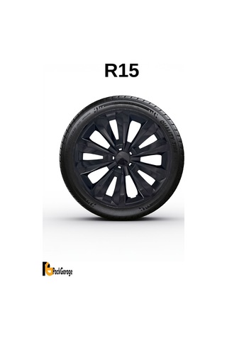Volkswagen Up Club 15'' İnç Jant Kapağı 4 Adet Siyah S109