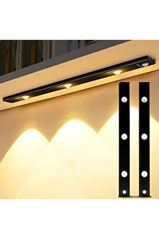 Cata 3 Watt Ledli Bella Slim Cabinet Usb Şarjlı Sensörlü 3 Renk Işık Armatür Ct-2464