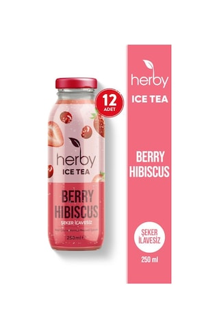 Herby Ice Tea Berry Hibiscus 12 x 250 ML