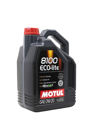 Motul 8100 Eco-Lite 0W-20 Dexos1 Tam Sentetik Motor Yağı 5 L