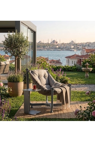 Missidea Standart Elit Relax Gri Koltuk
