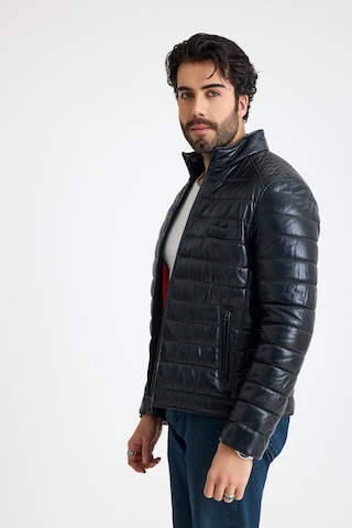 Franko Armondi Klasik Erkek Deri Ceket E68-khs-01-2765-23919 Siyah