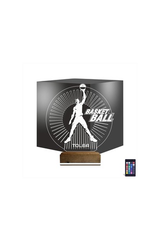 Luvivia Basketbol Nba Kişiye Özel 3d Lamba - Masa Gece Lambası