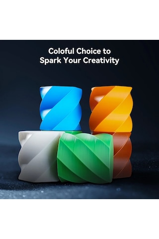 Creality Ender Fast Pla Filament Siyah 1.75mm 1kg 1 Adet