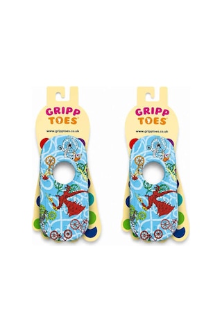 Gripptoes Kaymaz Damla Tabanlı Deniz&havuz Çorabı M1 Çok Renkli