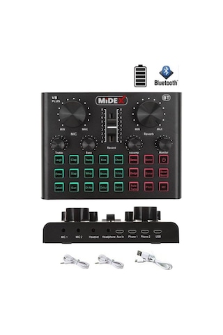 Lastvoice Bm800 Live Set Efektli Ses Kartı Mikrofon Stand Kayıt Canlı Yayın Seti Pc Ve Telefon