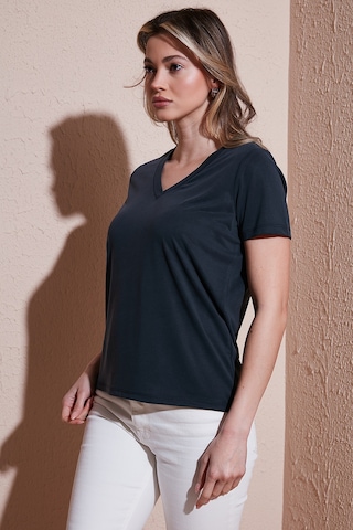 Fashion Friends Bayan Bluz 25y0144k1 Antrasit Antrasit