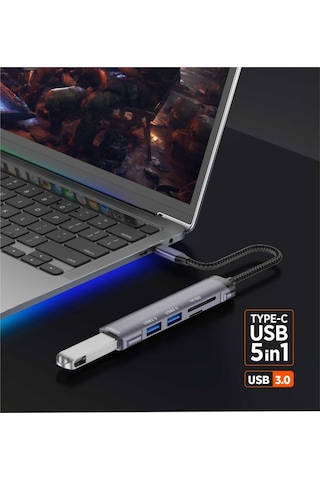 Polosmart PGS407 Dönüştürücü Hub-Çoklayıcı