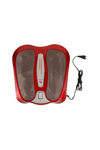 Glr Pinxin Px-105 Far-ınfrared Isıtmalı & Yoğurmalı Ayak Masaj Aleti - Derin Doku Shiatsu Masaj Kırmızı