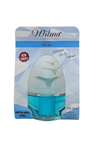 Wilma Secret Küre Oda Ve Araç Kokusu Fresh Okyanus Aromalı - Ortam Koku Giderici 001
