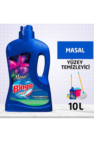 Bingo Fresh Yüzey Temizleyici Masal 4 x 2500 ML