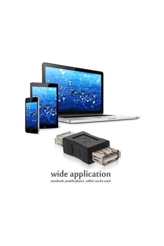 5 Adet - Usb Dişi Dişi Çevirici Adaptör - Usb Dişi Uzatma Ek