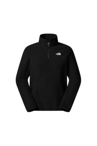 The North Face Glacier 1/4 Fermuarlı Polar Fleece Nf0a8d0qjk31 Siyah