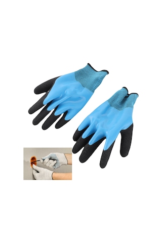 Geeksen 400v Dayanıklı Elektrikçi Eldivenleri - 360 İzolasyon, Kaymaz Koruma, Esnek Kullanım - Kauçuk Malzeme