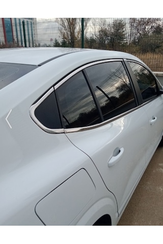 Renault Taliant Cam Çerçevesi Krom Çıta Seti 16 Parça P.çelik Tam