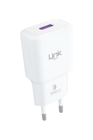 LinkTech T443e Strong 18W QC3.0 Hızlı Şarj Aleti Type-C Kablo Set
