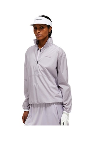 Peak Performance Half Zip Wind Jacket W Kadın Günlük Sweatshirt G80203040t Mor
