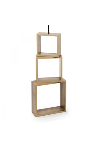 Homing Kumaş Başlıklı Modern Raflı Lambader Ayd-2903