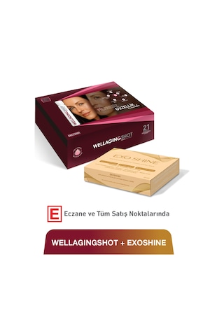 Well Aging Shot 21 Shot & Exoshine 10 Ml