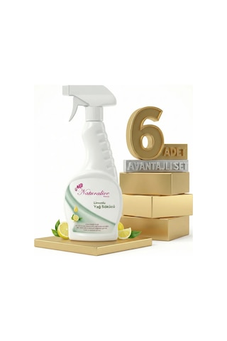 Naturalive Limonlu Yağ Çözücü 6x500 Ml