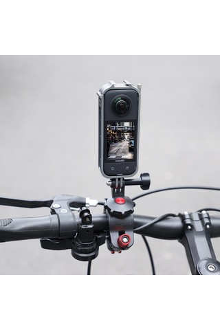 Sunnylıfe Ist-bk514 Insta360 X3 Kamera Kafesi Alüminyum Alaşımlı Koruyucu Çerçeve Genişletme Braketi