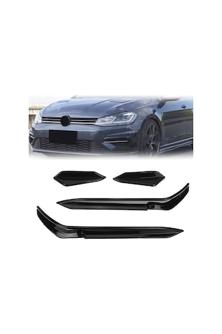 Vw Golf 7.5 R Ön Tampon Bıçakları // Canard