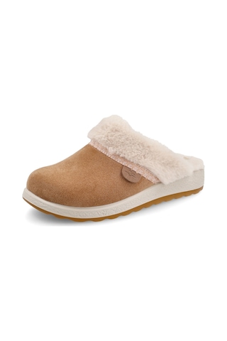 6309-beige Terlik/ Panduf Ev Kadın 51 Z58 Vu Fly Flot Cloth Woman Slıpper 6309-beige