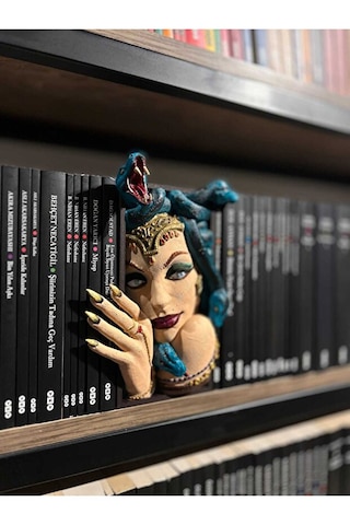 Hayatvesanat Medusa / Kitaplık Figürü / Book Nook