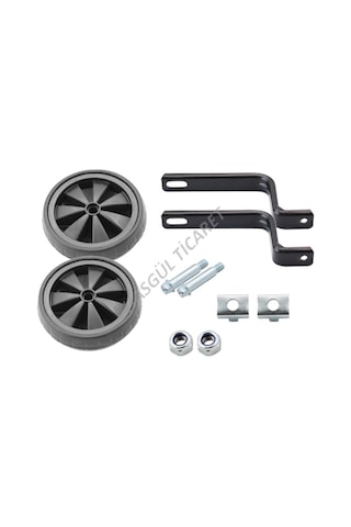 Hsgl Bisiklet 16 20 Jant Siyah Yan Destek Tekerlik Bisiklet Aksesuar