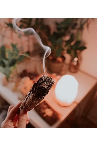 Organik Adaçayı Tütsü 5 Adet Natural White Sage Incense, Aura Cleansing White Sage, Enerji Ve Arınma Seti