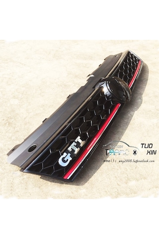 Vw Polo 6c gti ön panjur ızgara kırmızı şeritli 2014+