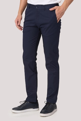 White Stone 2025-k P1046 Zaha Gabardın Keten Pantolon Laci Lacıvert