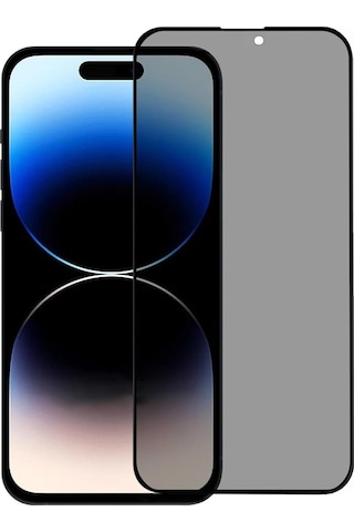 Yesido İphone Uyumlu 15 Pro Premium 5d Privacy Hayalet Cam Ekran Koruyucu