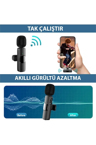 Daytona K9 Lightning Wireless (Kablosuz Mikrofon)