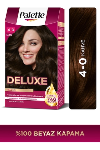 Palette Deluxe 4 - 0 Kahve Saç Boyası