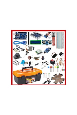 Arduino Uno R3 Ch340g Başlangıç Ve Kodlama Eğitim Seti 51 Parça 220 Adet