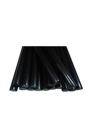 Siyah Çubuk Silikon Kalın 30cm 1kg 33adet -